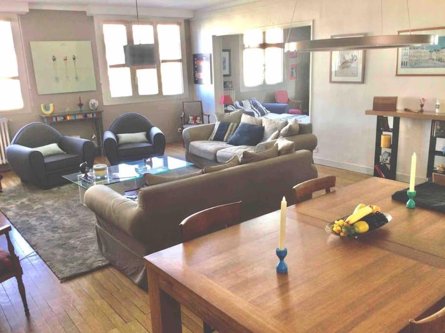 Appt 3 Chambres Hyper Centre Tres Calme Tres Clair Quartier Place Royale, Parking Gratuit Нант Экстерьер фото